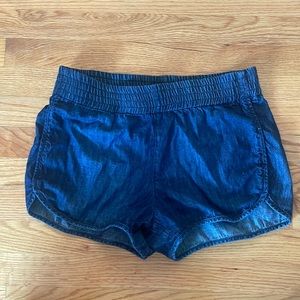 Shorts Jean Colored Stretchy waist band